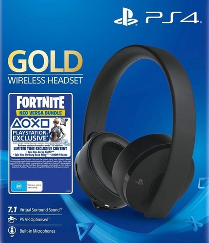 Gold ps4 wireless - gold,
