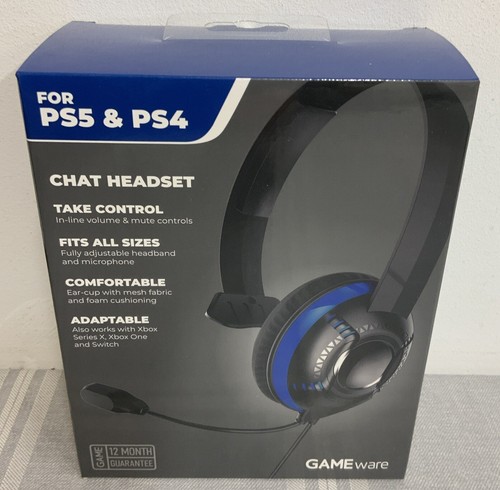 Gameware chat headset - chat,