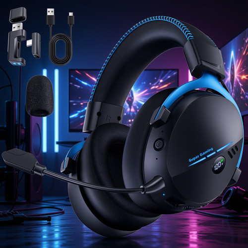Wireless gaming headset - wireless,