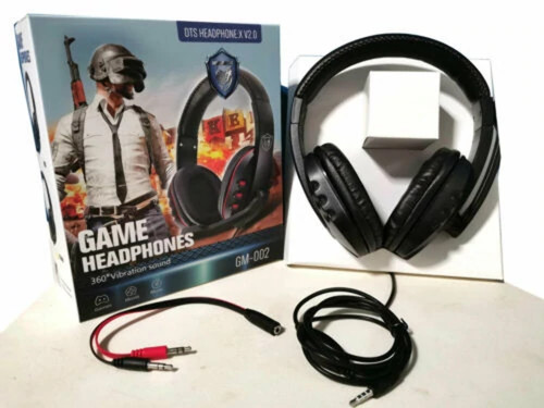 Gaming headphone 002 mic - gm-002,