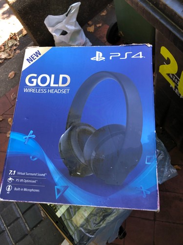 Playstation gold wireless 1 - gold,